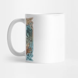 Opposites attract! Fighting dragons Mug